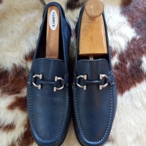 COPY listed Salvatore Ferragamo blue shoes